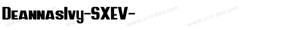 DeannasIvy-5XEV字体转换