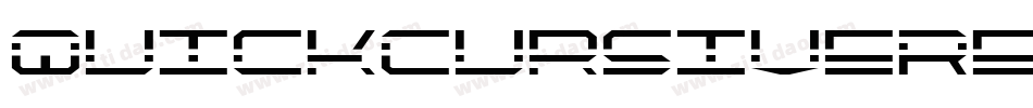 QuickCursiveRegular-lzY0字体转换
