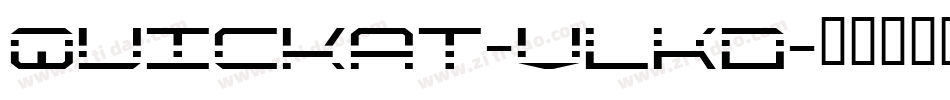 Quickat-vLKD字体转换