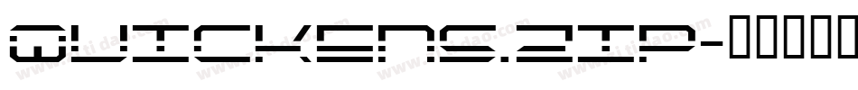 Quickens.zip字体转换