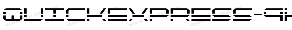 Quickexpress-9Kry字体转换