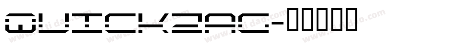 Quickzag字体转换