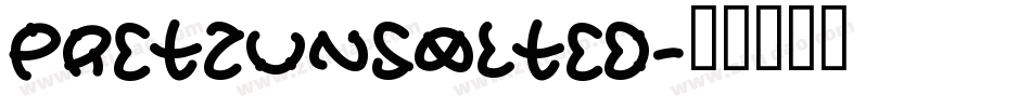 PretzUnsalted字体转换