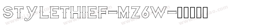 StyleThief-Mz6w字体转换