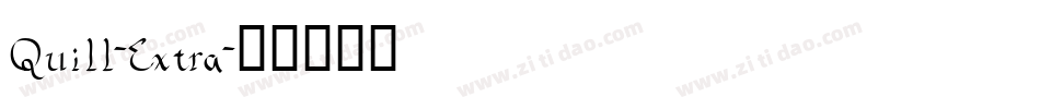 Quill-Extra字体转换
