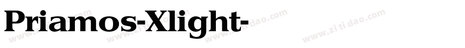 Priamos-Xlight字体转换