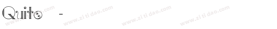 Quito手机版字体转换