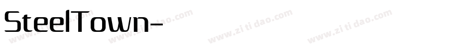 SteelTown字体转换