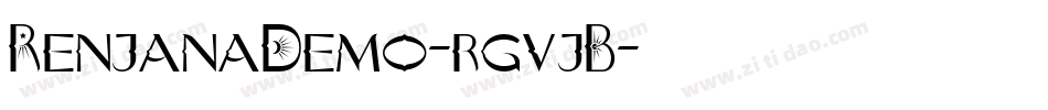 RenjanaDemo-rgvjB字体转换