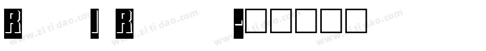 ReliefInReverse字体转换