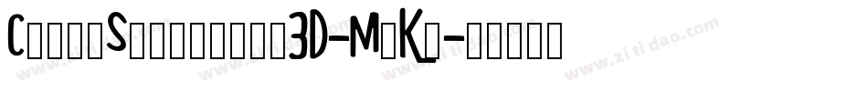 CrimeSyndicate3D-MgKw字体转换