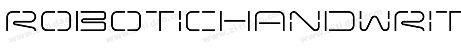 RoboticHandwritten-0ood字体转换