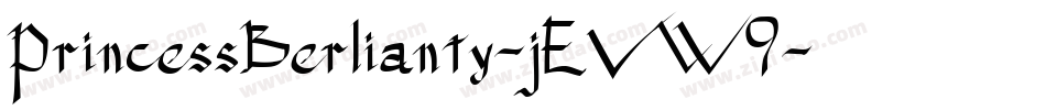 PrincessBerlianty-jEVW9字体转换