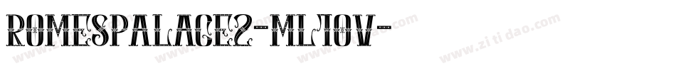 RomesPalace2-mL1Ov字体转换
