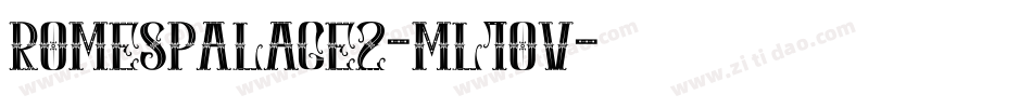 RomesPalace2-mL1Ov字体转换