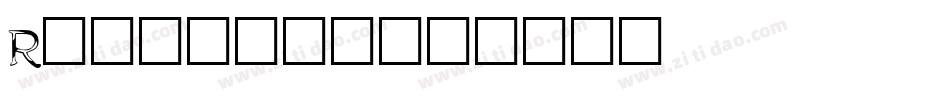 Rousseau字体转换