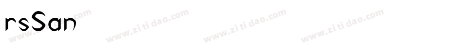 rsSanthidemo字体转换