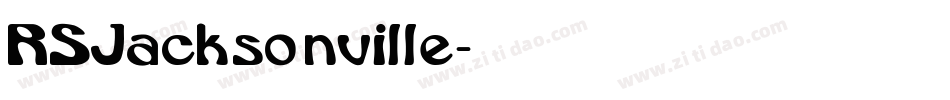 RSJacksonville字体转换