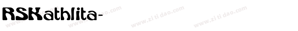 RSKathlita字体转换