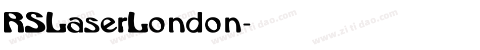 RSLaserLondon字体转换
