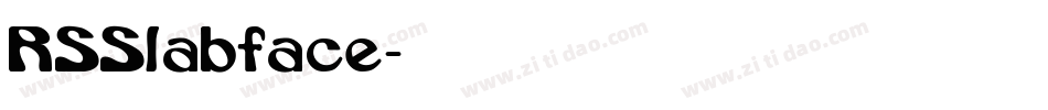 RSSlabface字体转换