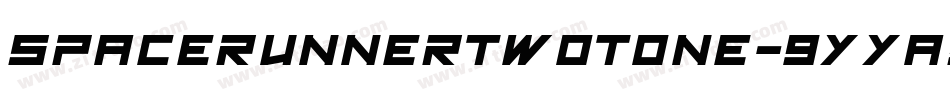 SpaceRunnerTwotone-9YYa5字体转换