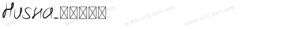 Husna字体转换