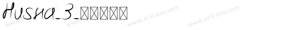 Husna-3字体转换