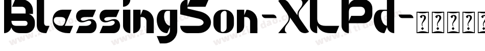 BlessingSon-XLPd字体转换