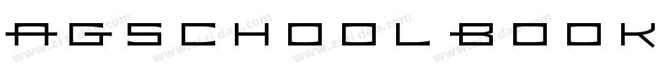 AGSchoolbook-RegularA字体转换