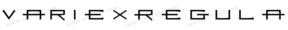 VariexRegularA字体转换