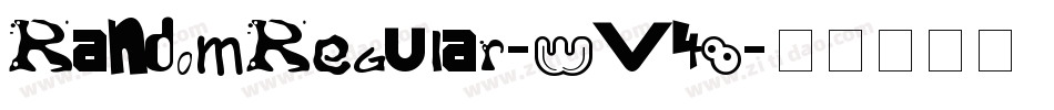 RandomRegular-wv48字体转换