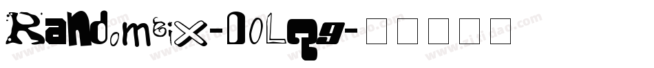RandomSix-DOLq9字体转换
