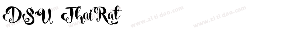 DSU_ThaiRat字体转换