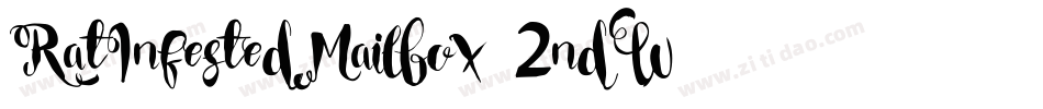 RatInfestedMailbox-2ndW字体转换