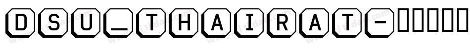 DSU_ThaiRat字体转换