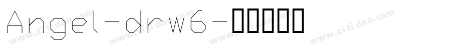 Angel-drw6字体转换