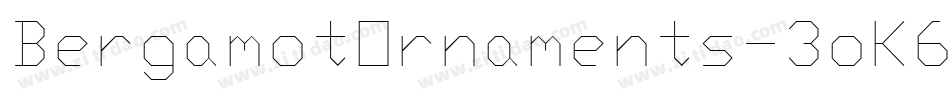 BergamotOrnaments-3oK6字体转换