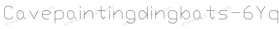 Cavepaintingdingbats-6Yq6字体转换
