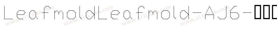 LeafmoldLeafmold-AJ6字体转换