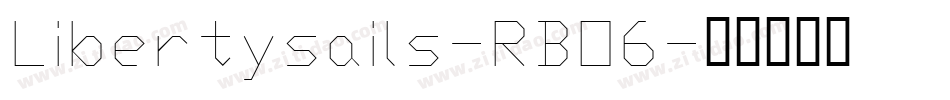 Libertysails-RBO6字体转换