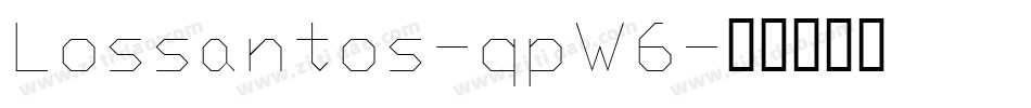Lossantos-qpW6字体转换