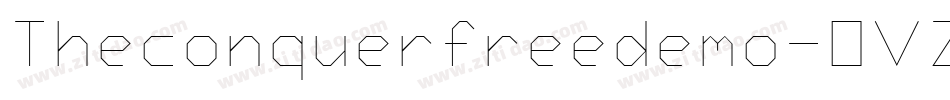 Theconquerfreedemo-OVZW6字体转换