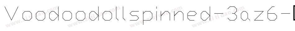 Voodoodollspinned-3az6字体转换