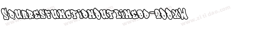 SquaresfunctionOutline90-2OOxW字体转换 SquaresfunctionOutline90-2OOxW字体转换