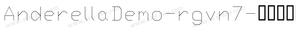 AnderellaDemo-rgvn7字体转换
