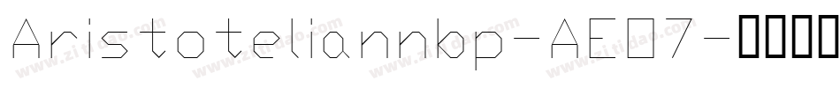 Aristoteliannbp-AEO7字体转换