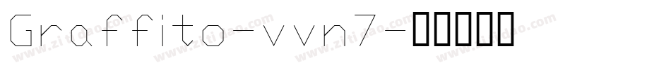 Graffito-vvn7字体转换