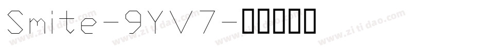 Smite-9YV7字体转换