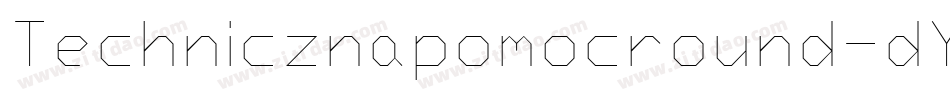 Technicznapomocround-dY7字体转换